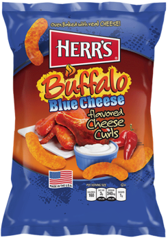 HERR'S - Buffalo Blue Cheese Curls 170g